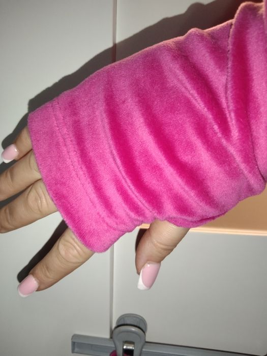 Dres welurowy komplet