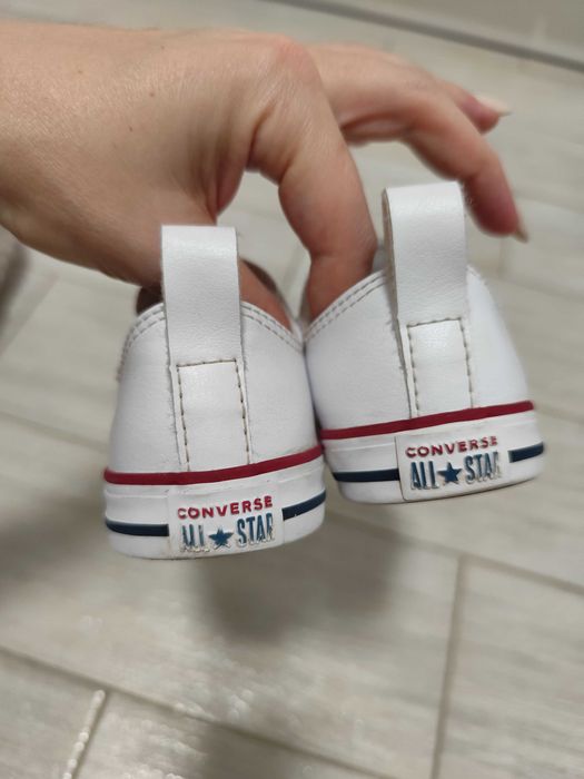 Дитячі кеди Converse шкіряні 24 розмір