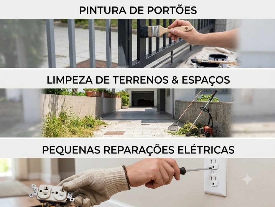 Gate Painting | Land Clearing | Minor Electrical Repairs