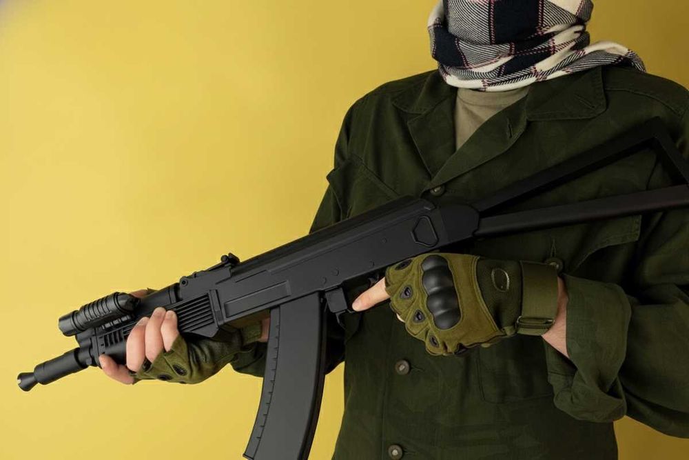 Автомат АК калашніков р47а 105 pubg на кульках 6мм іграшка