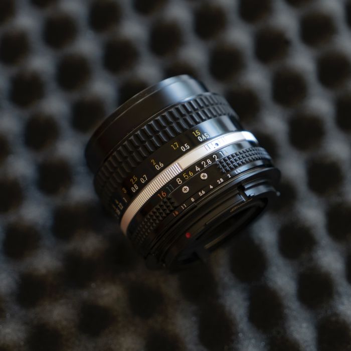 Obiektyw Nikon Nikkor 50mm 1.4 AI-S EF CANON Portretowy Bokeh