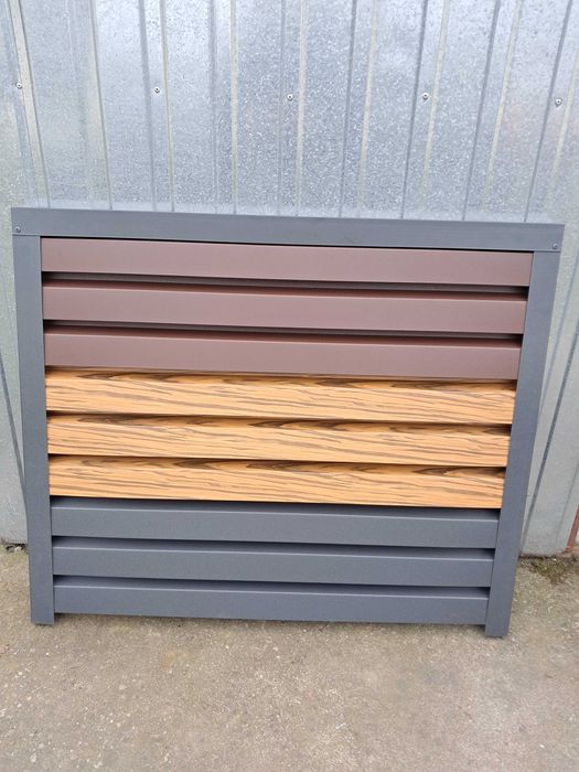 Ogrodzenie Tarasy Barierki Panel Żaluzja do Samodzielnego Montażu