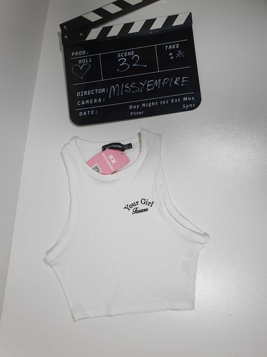 młodzieżowy crop top r 32