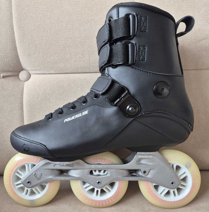 Nowe Powerslide Kaze EU 42 – Trinity – 3x100/88A – but termoformowalny – freeskate, FSK
