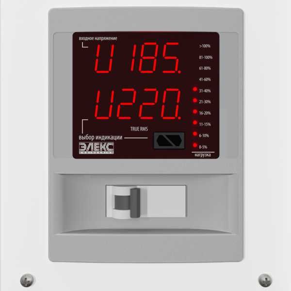 Стабилизатор напряжения  ЕЛЕКС АМПЕР 12-1/40 V2.1, 9 кВт