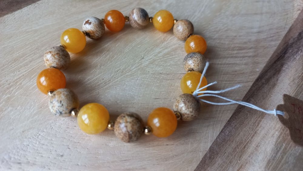 Bransoletka z kamieni naturalnych