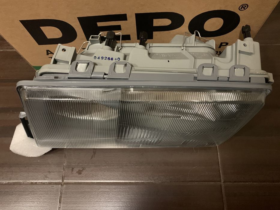 Нове скло фари, фара, поворотники, бампер, решітка Mercedes w201 190E