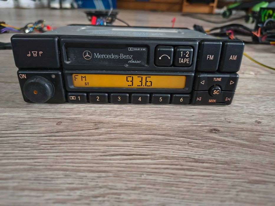 Radio samochodowe Mercedes Benz Becker BE 1151 W124