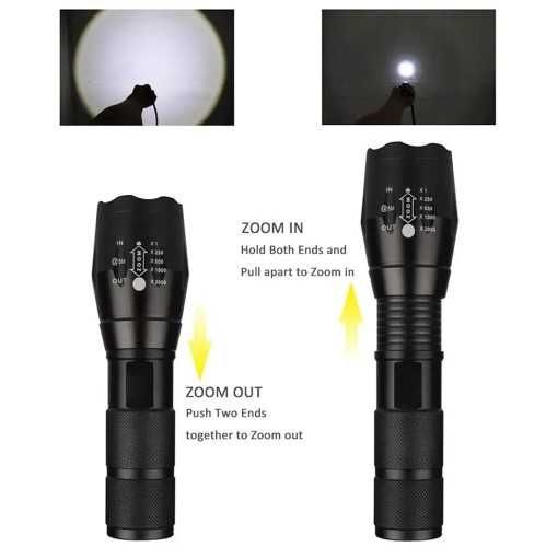 Lanterna led, longo alcance