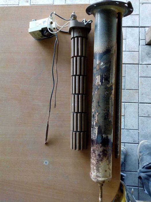 ТЭН "сухой" с термостатом. Бойлер ATLANTIC