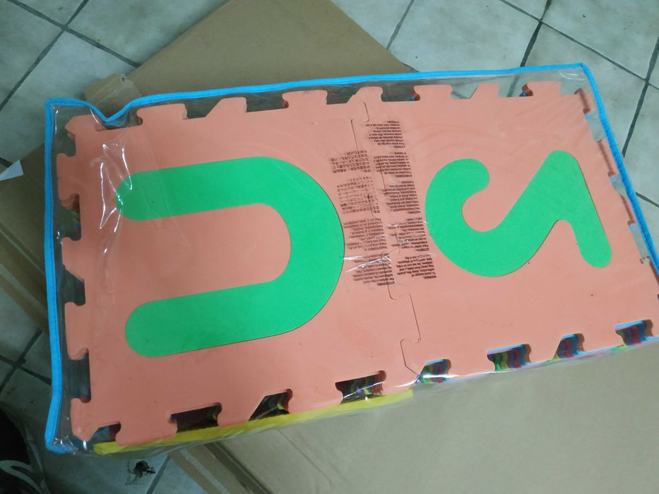 Letras de esponja