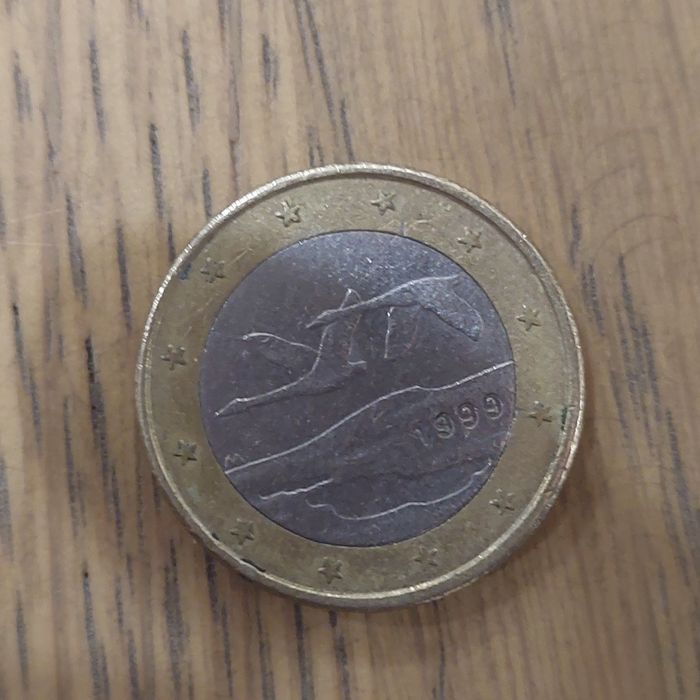 Moeda 1€, de 1999, Finlandia