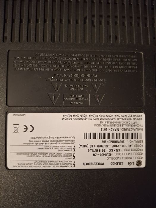 Telewizor LG 42 cale