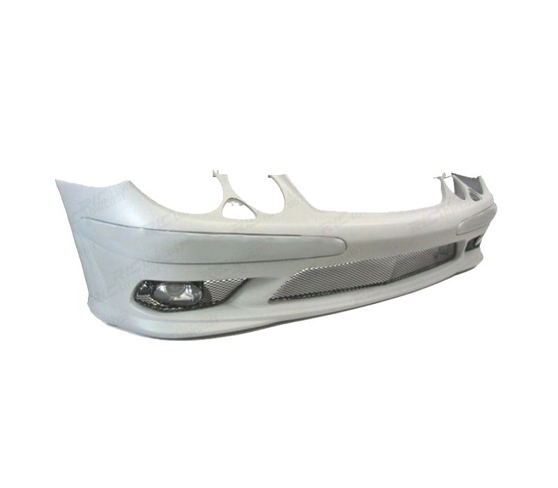 PARACHOQUES DIANTEIRO MERCEDES W211 02-06 LOOK AMG + FAROIS DE NEVOEIRO