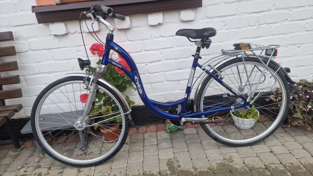 АКТУАЛЬНА ПРОПОЗИЦІЯ‼️ Німецький Алюмінієвий Велосипед Дамський  CYCO 28кол.  Планітарка SHIMANO NEXUS S7. Стан Супер‼️