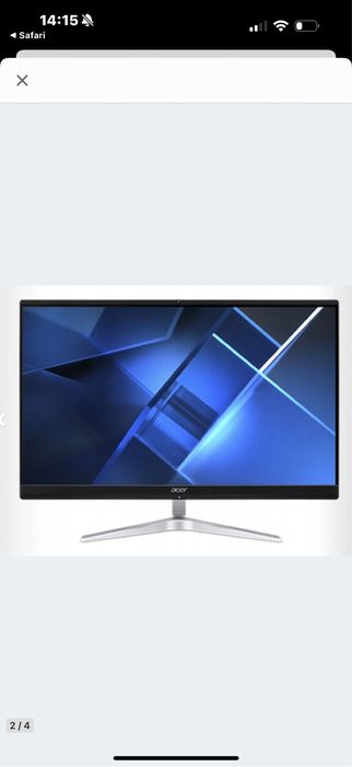 ALL in One ACER VERITON EZ2740G I3-1115G4 256GB 8GB 24 WIN11