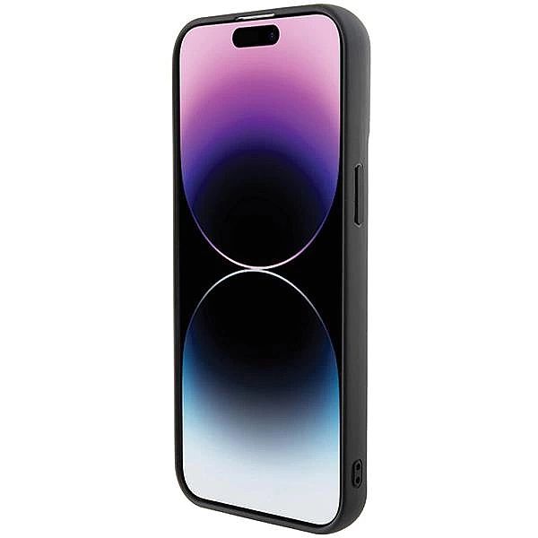 Etui Karl Lagerfeld 3D Rubber Multi Logo na iPhone 15 Pro Max - czarne
