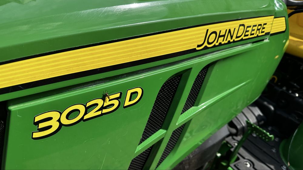 John Deere traktorek 3025D 2022 rok przebieg tylko 113 mtg