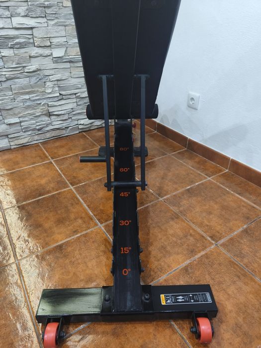 Banco musculaçao robusto regulável