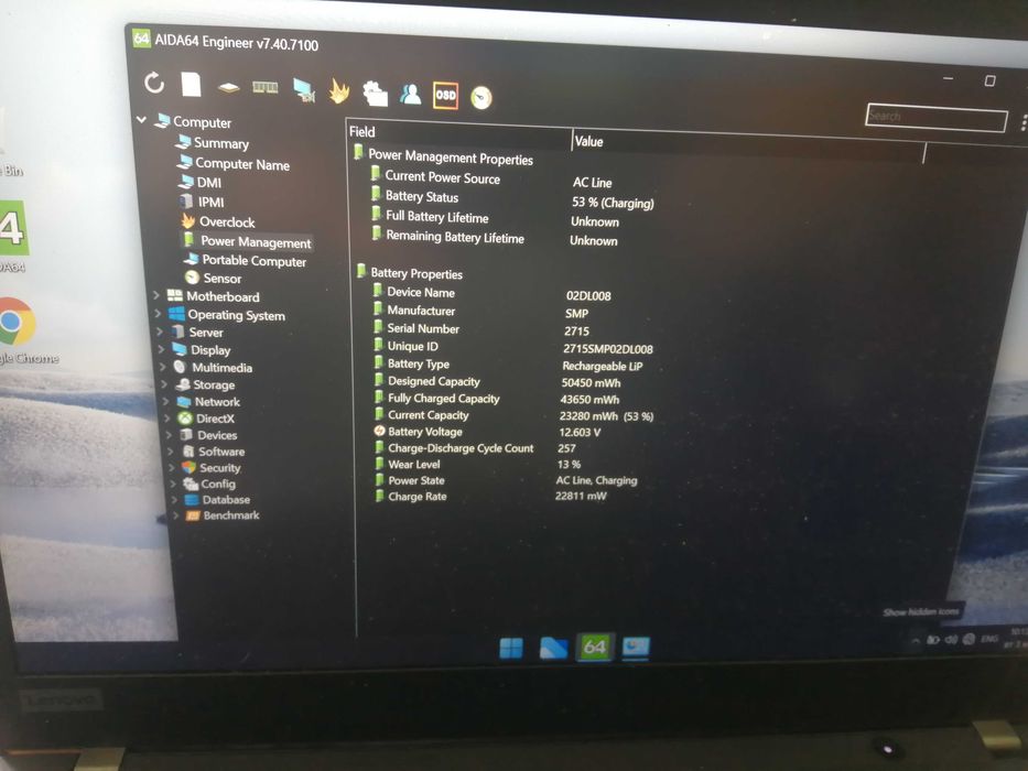 Lenovo ThinkPad T490, 14 FHD IPS, I5-8365U, 8-16Gb, 512Gb SSD, 87% АКБ