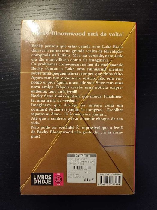 (Env. Incluído) Louca Por Compras e a Irmã de Sophie Kinsella