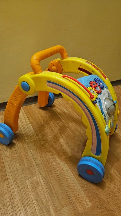 Jeździk chodzik zabawka grająca skoczek krzesełko