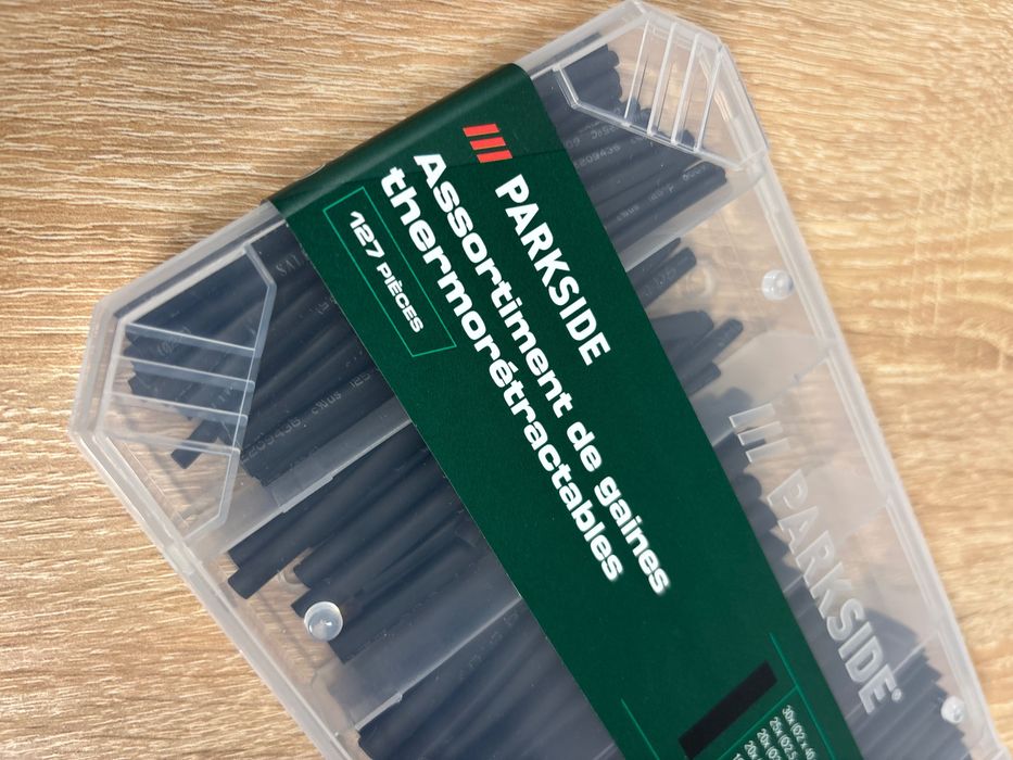 Zestaw rurek termokurczliwych Parkside 127 szt.