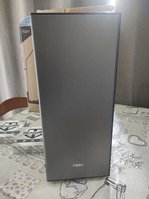 Caixa ATX Nox Infinity Omega RGB com Janela Preta