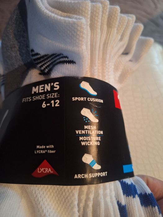 Puma skarpety męskie z usa 10 par, rozmiar 40-45