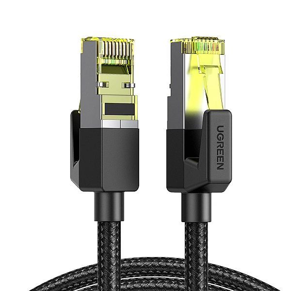 Kabel Ugreen Nw150, 30791 Ethernet Rj45 Cat 7/10Gbps 10m - czarny