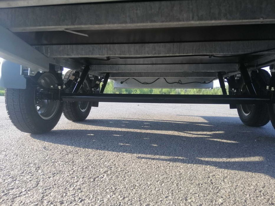 Оцинкованный двухосный легковой прицеп для авто, Рассрочка без%