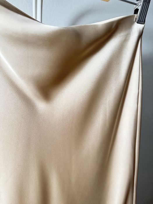 Сатинова спідниця Zara XS нова максі