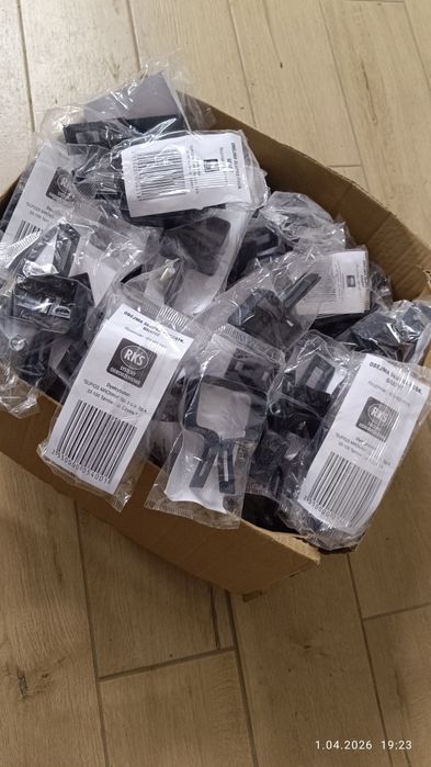 Obejma słupka pośrednia grafitowa60 x 40