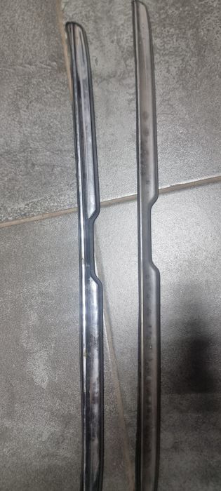 Хром накладки на w116  багажник