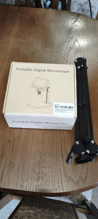 Мікроскоп цифровий RIEVBCAU DM7 B1 + кронштейн