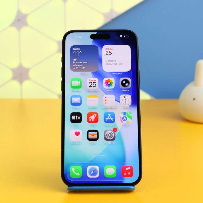 Смартфон Apple iPhone 15 Plus 128GB Black (161609) Б/У З ГАРАНТІЄЮ