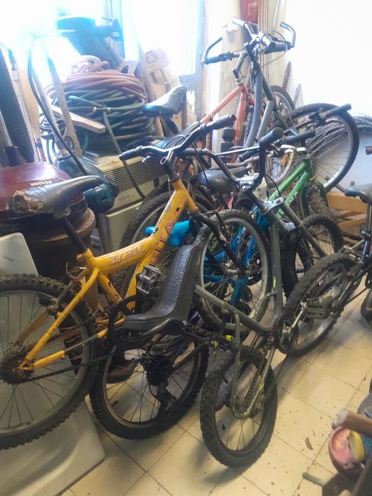 Vendo lote total de bicicletas 50€