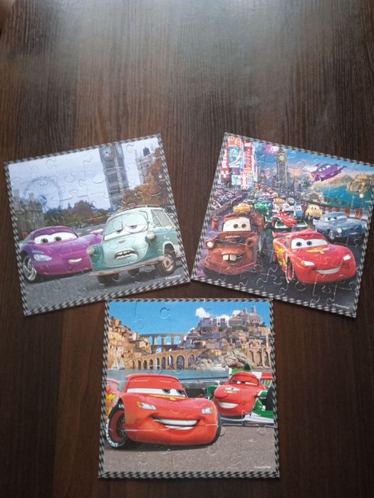 Puzzle auta Disney Pixar
