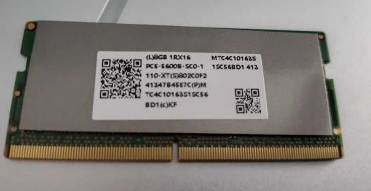 RAM DDR5. So-dimm 8x2 Gb 5800 Mycron