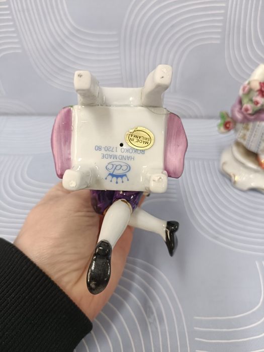 Figurki porcelanowe rokoko