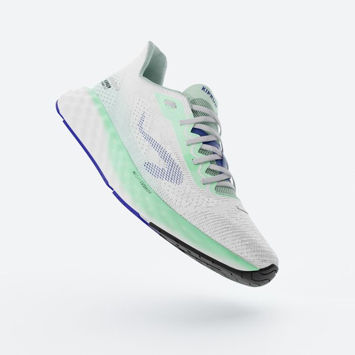 Sapatilhas de Corrida KIPRUN KS900 Light Homem Branco Verde