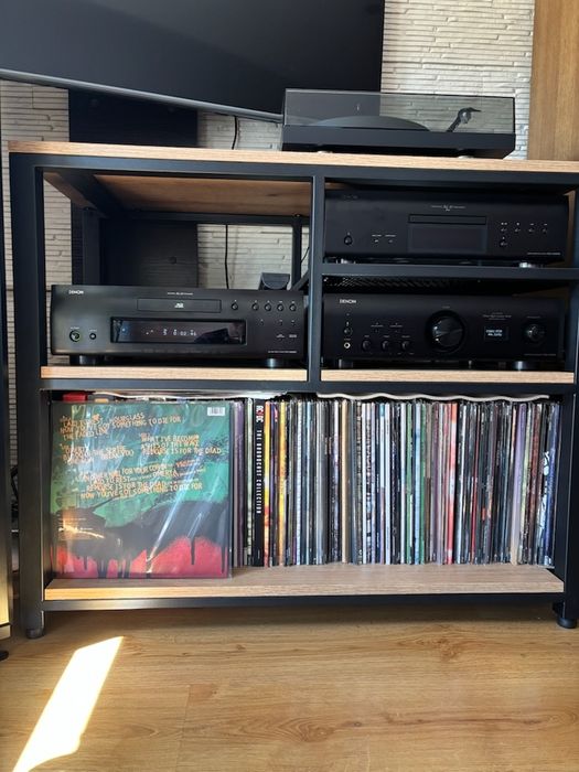 Szafka Rtv stolik audio Hi-fi półka pod telewizor regał na wymiar Loft