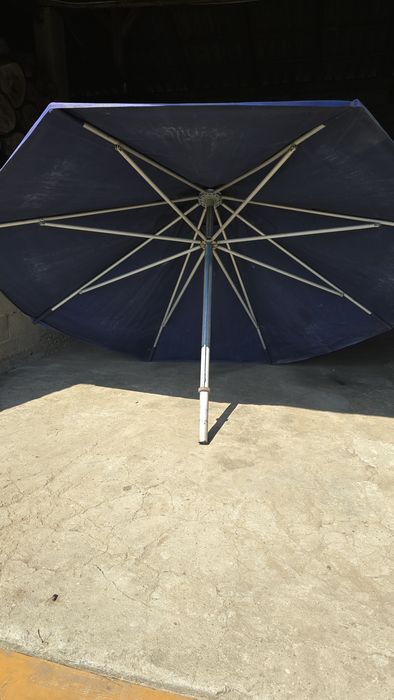 Parasol ogrodowy SAM 340cm  material do poprawek SOLIDNY