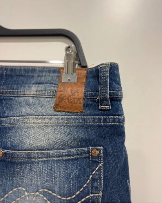 Calças de Ganga Rasgadas Bershka Mulher Tamanho 38