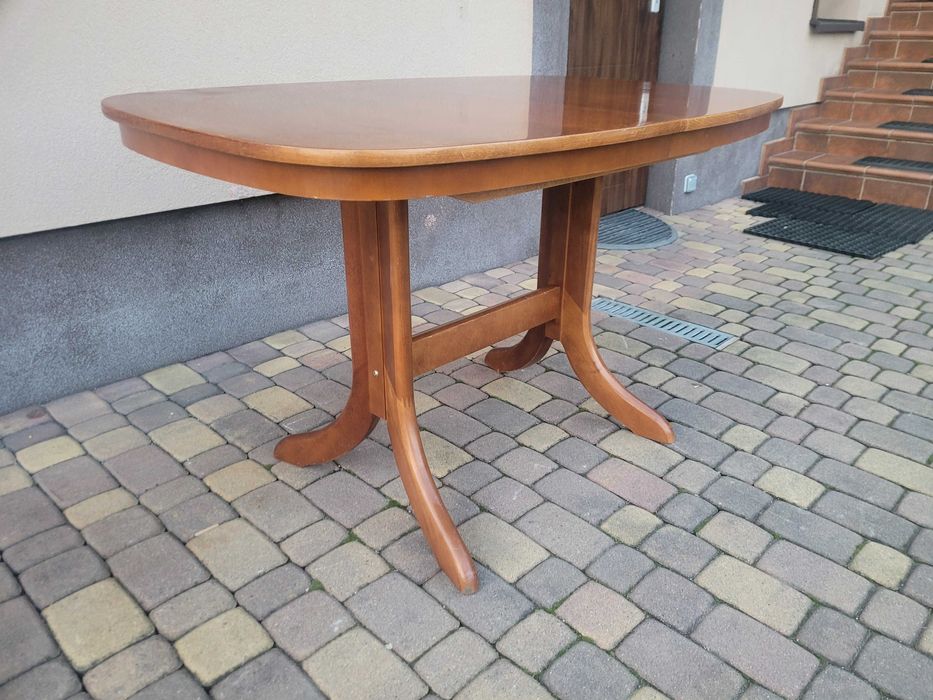 Drewniany Stół Skandynawski Styl