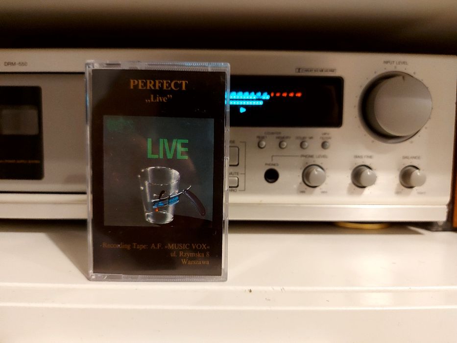 Kasety audio grupy Perfect unikat