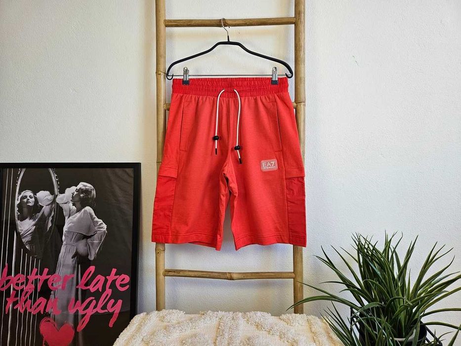 Calção Emporio Armani Copa Vermelha