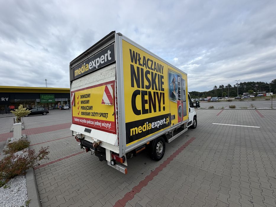 Bus kontener 8 palet z windą