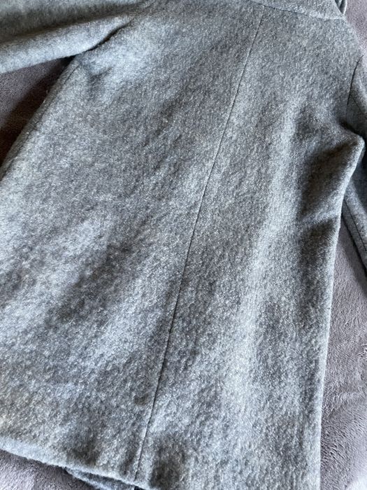 Płaszcz Tom Tailor M szary wiosna jesień wełna