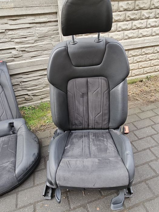 Fotel poszycie materiał stelaż kanapa audi a6 c8 sline alcantara